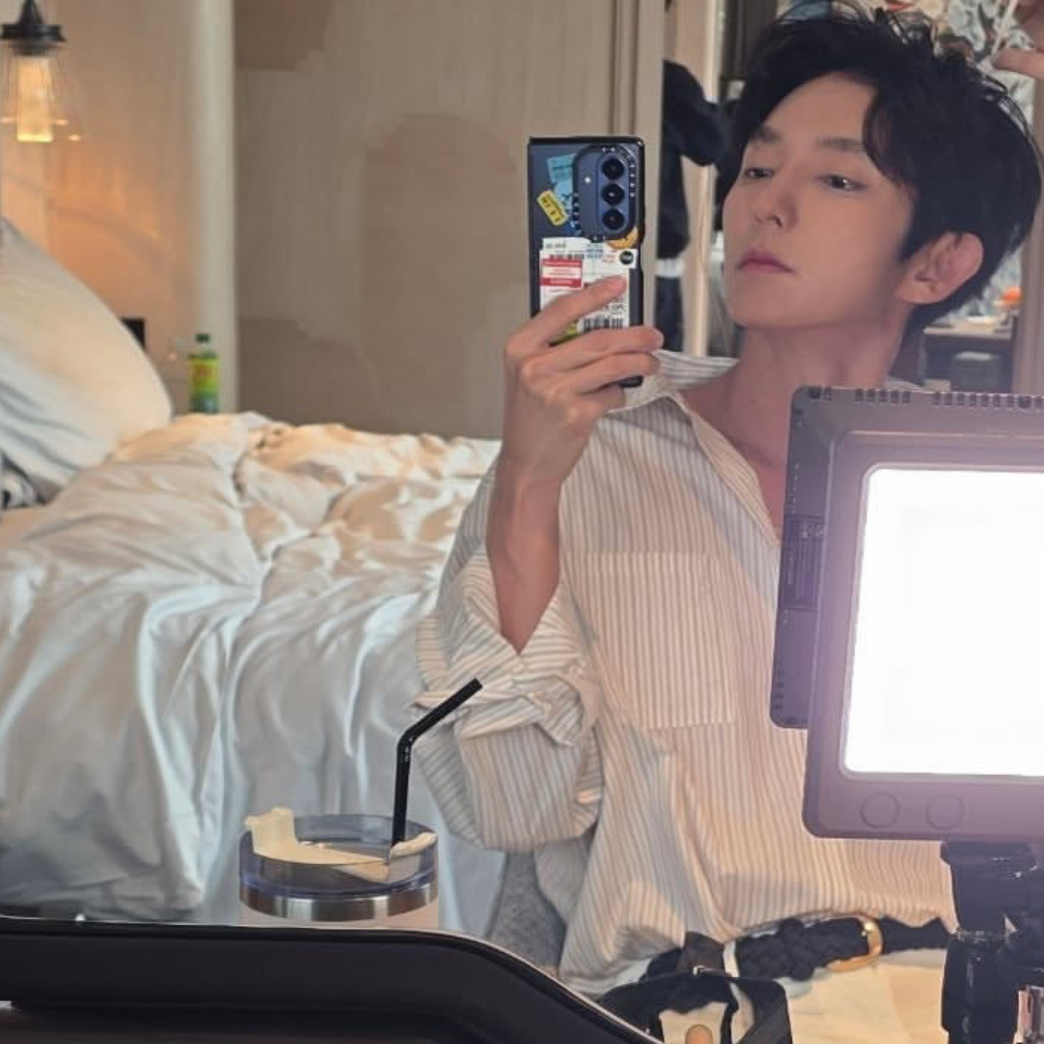 A moment captured by a fan of Lee Joongi