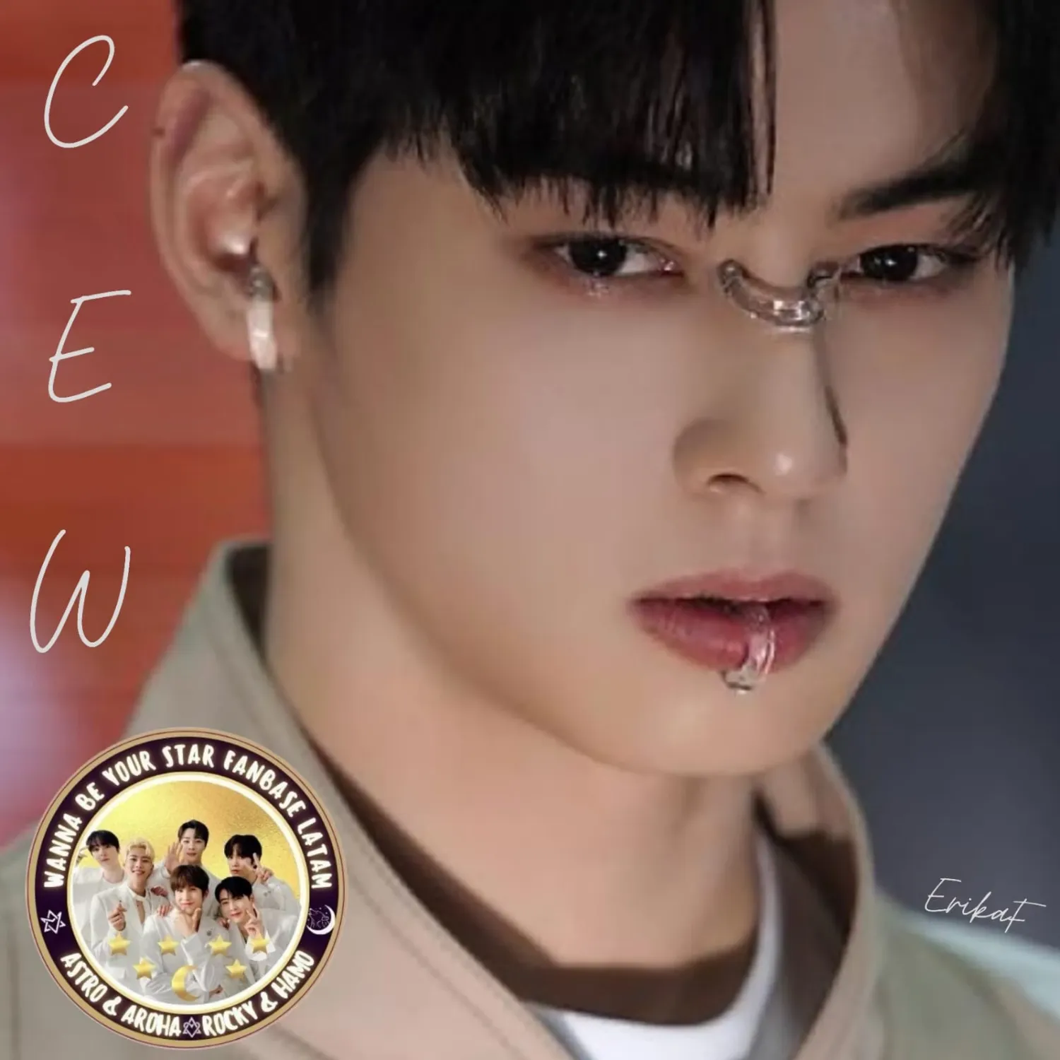 Behind-the-scenes cut of Cha Eunwoo