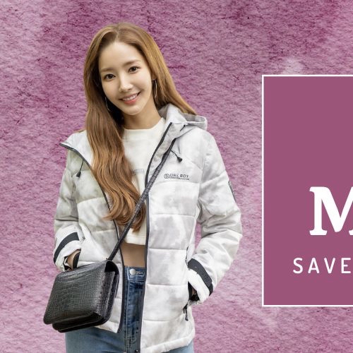 Behind-the-scenes cut of Park Minyoung