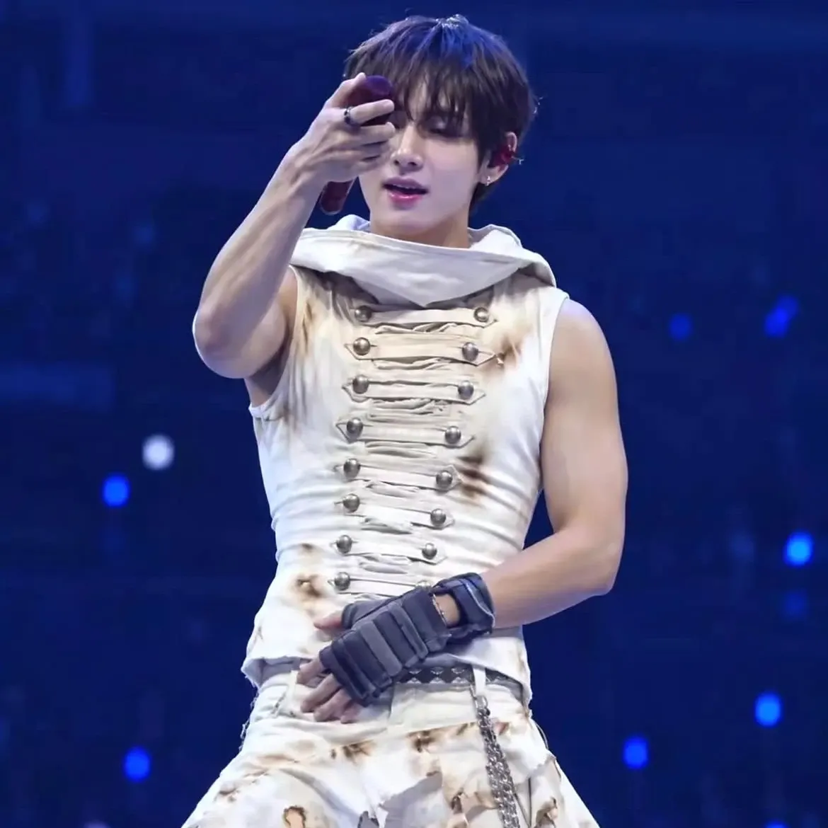 A moment captured by a fan of Kim Taehyung (V)
