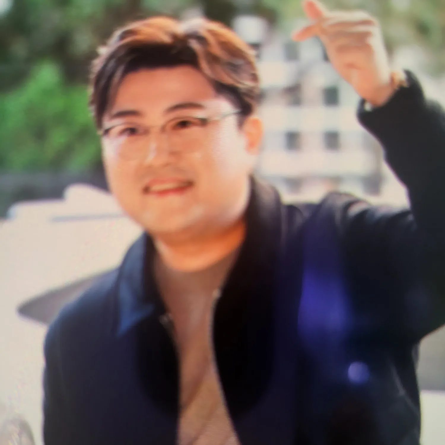 A moment captured by a fan of Kim Hojoong
