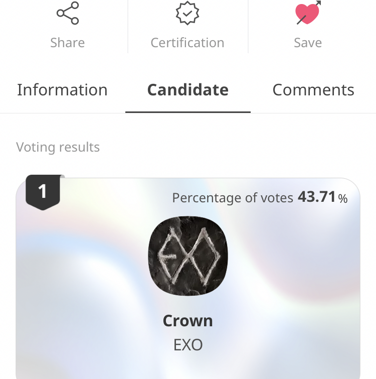 Recent activity shot of KAI