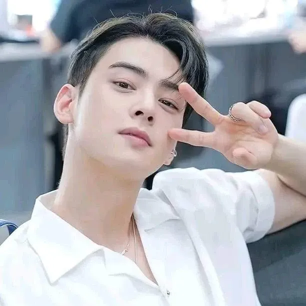 A moment captured by a fan of Cha Eunwoo