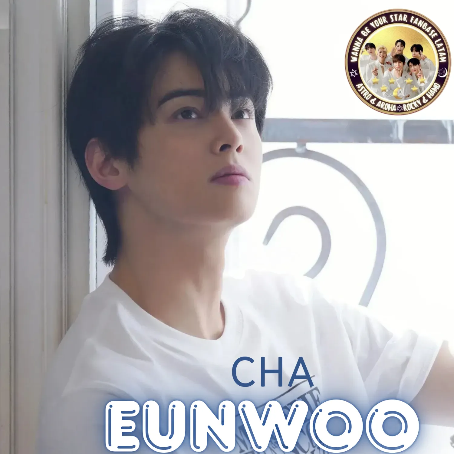 A moment captured by a fan of Cha Eunwoo