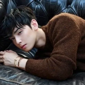Behind-the-scenes cut of Cha Eunwoo