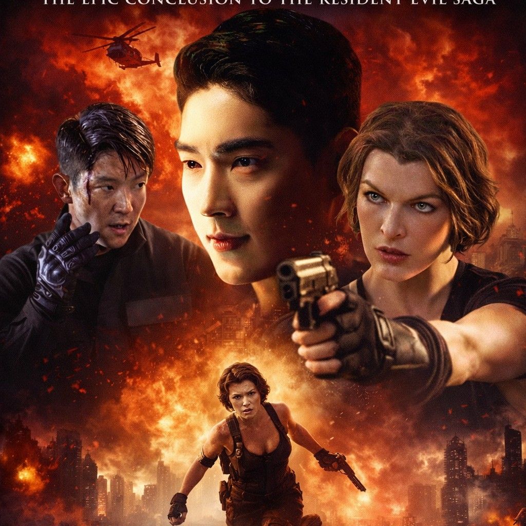 Behind-the-scenes cut of Lee Joongi