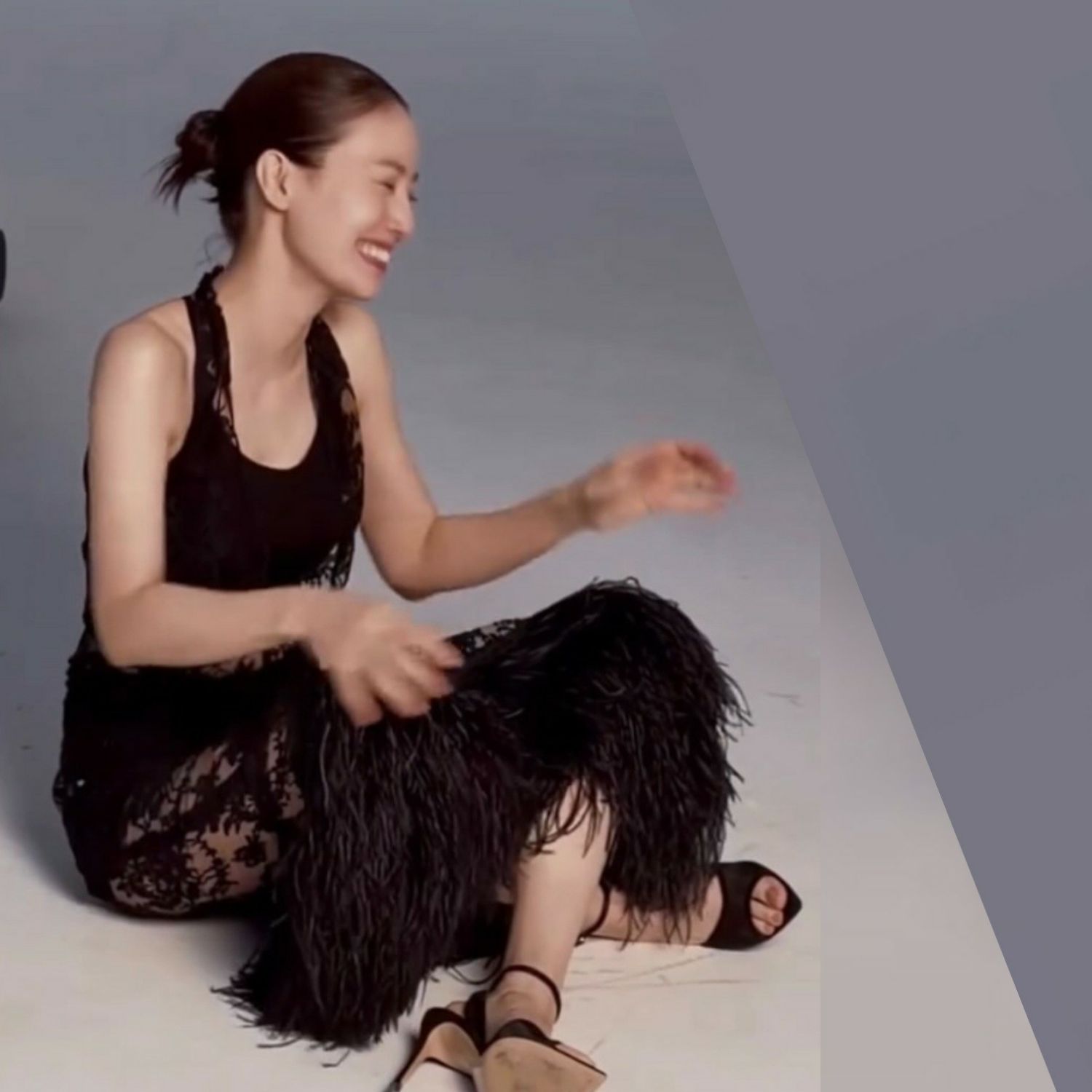 Recent activity shot of Moon Chaewon