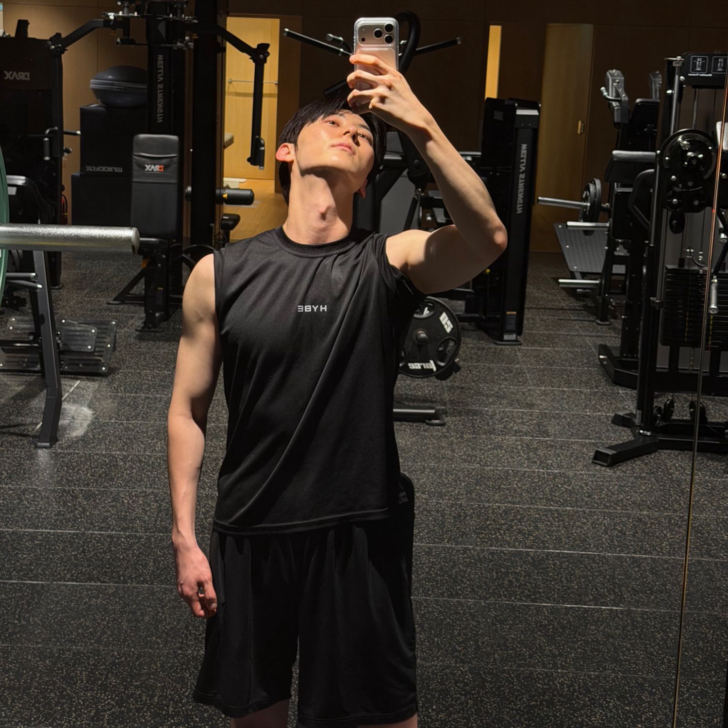 Recent activity shot of Hwang Minhyun