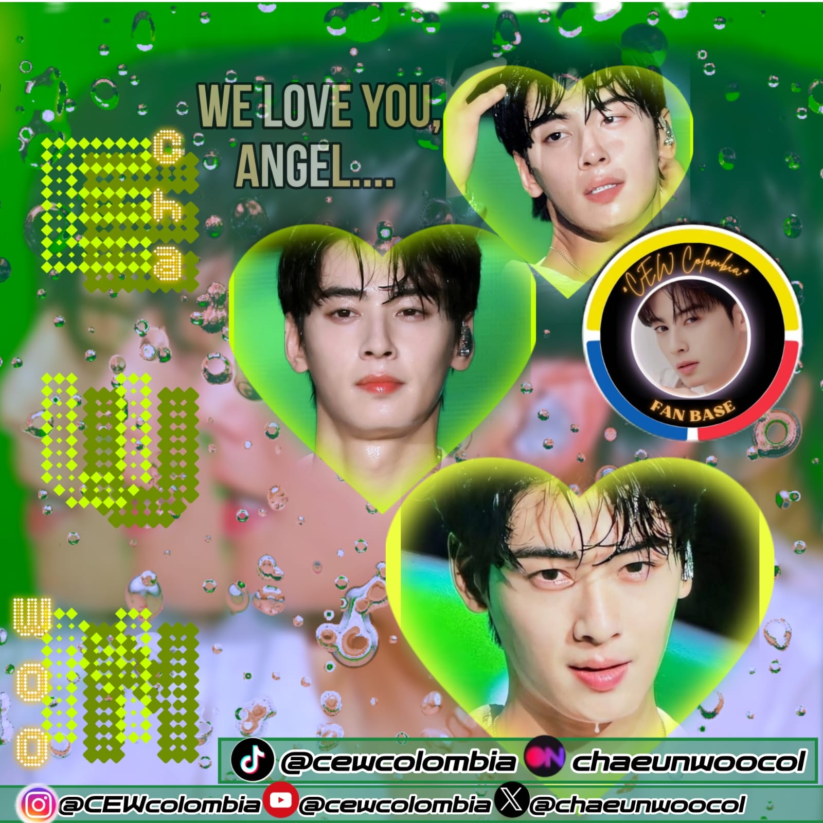 A moment captured by a fan of Cha Eunwoo