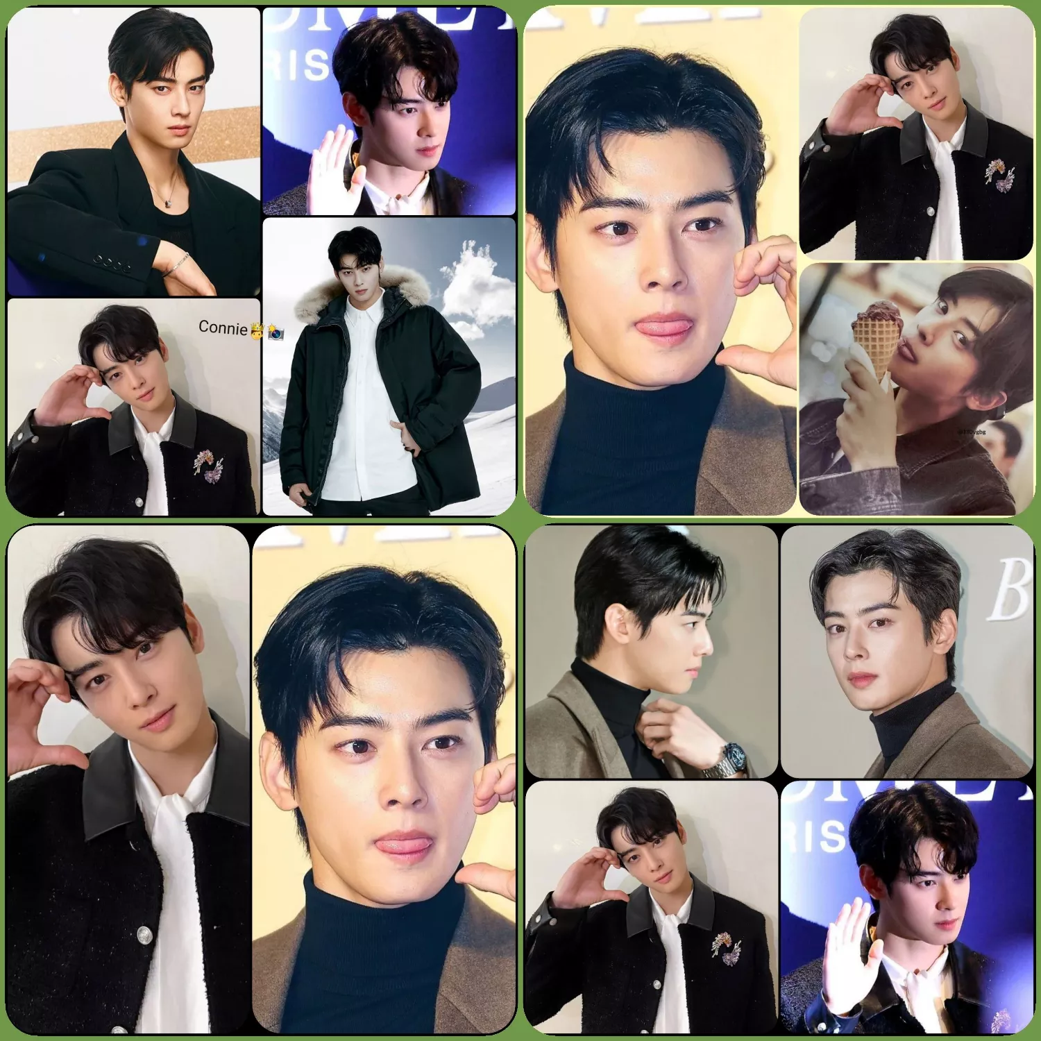 Behind-the-scenes cut of Cha Eunwoo