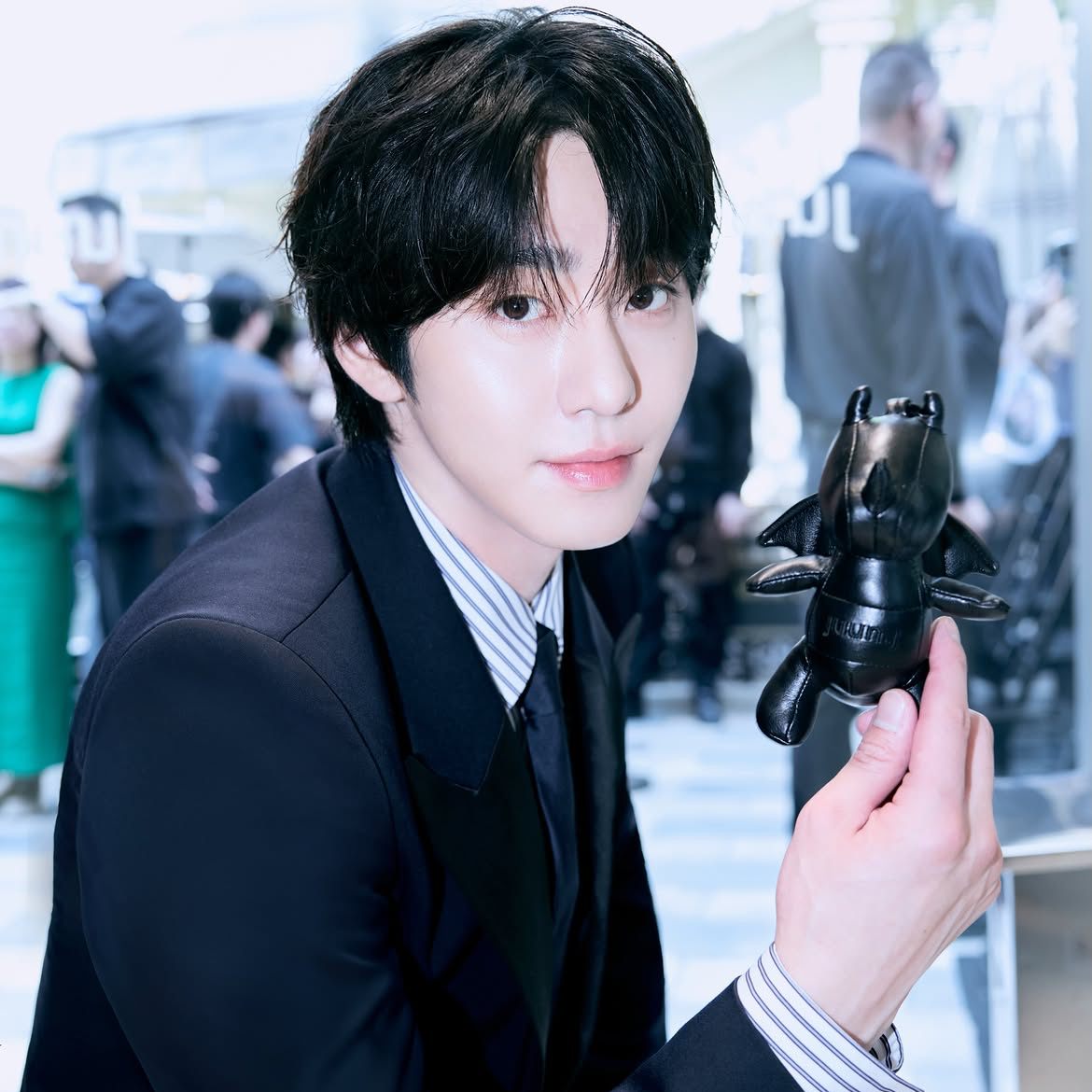 A moment captured by a fan of Ahn Hyoseop