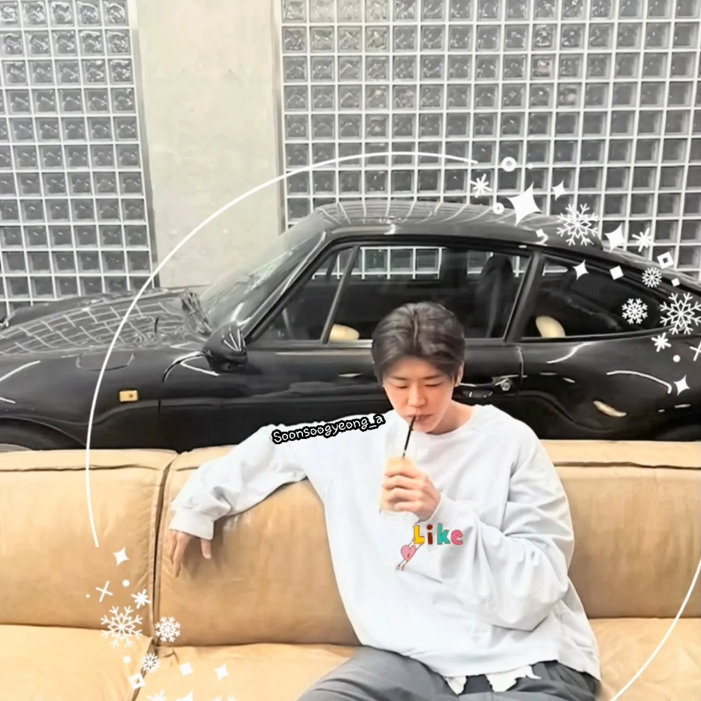 Cuplikan di balik layar dari Park Jihyeon