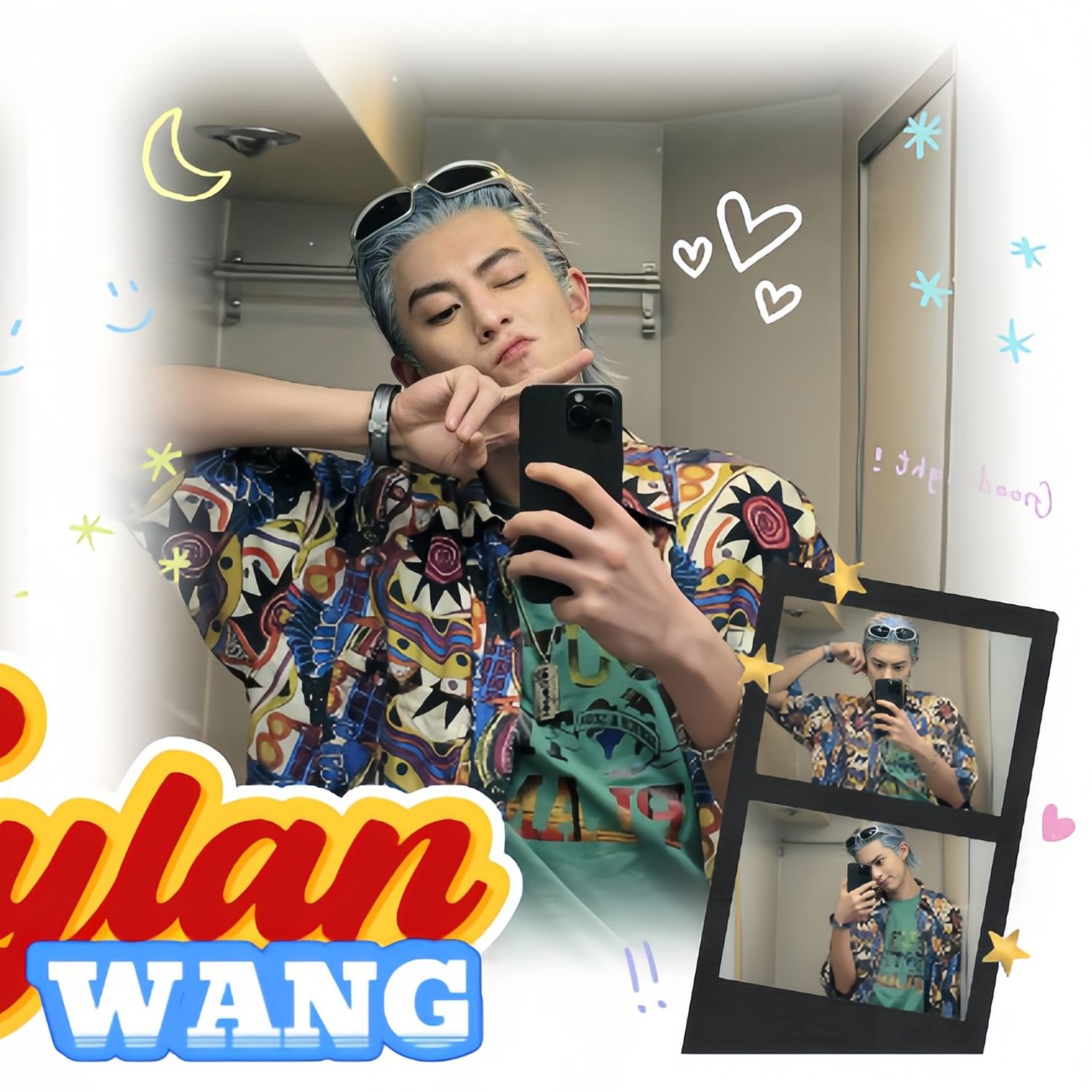 A moment captured by a fan of Dylan Wang