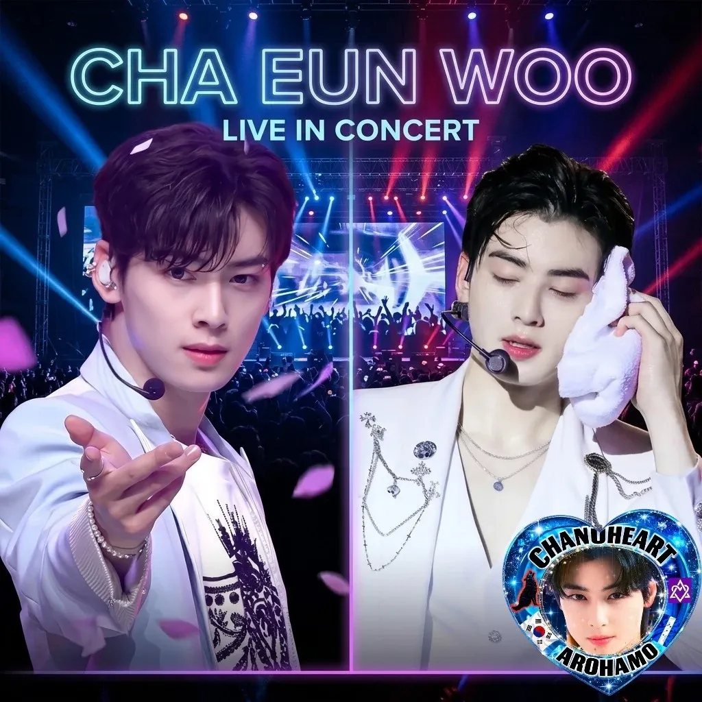 Recent activity shot of Cha Eunwoo