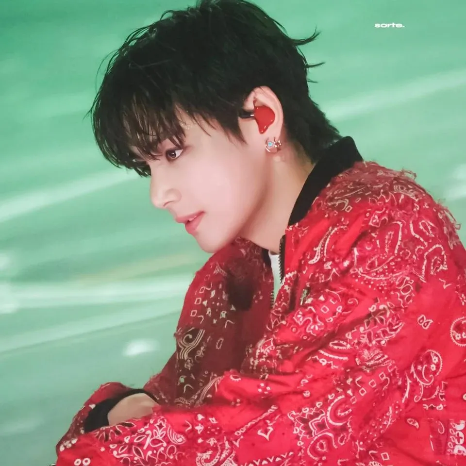 A moment captured by a fan of Kim Taehyung (V)