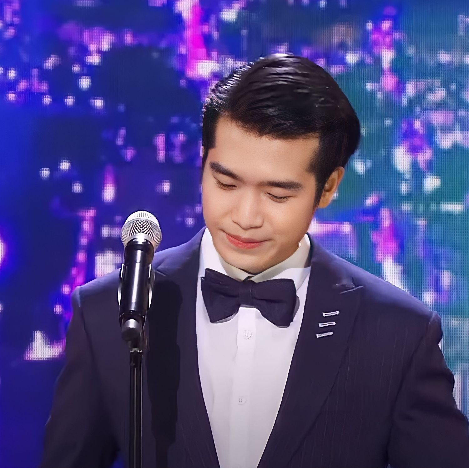 粉絲拍下的趙明燮瞬間