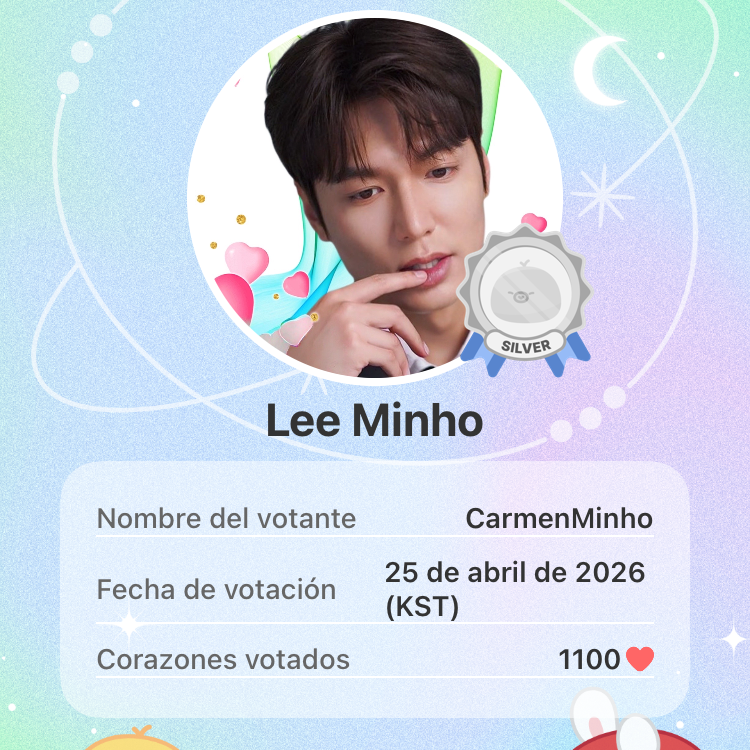 Latest photo of Lee Minho