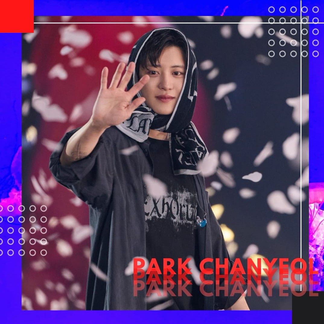 Behind-the-scenes cut of Chanyeol