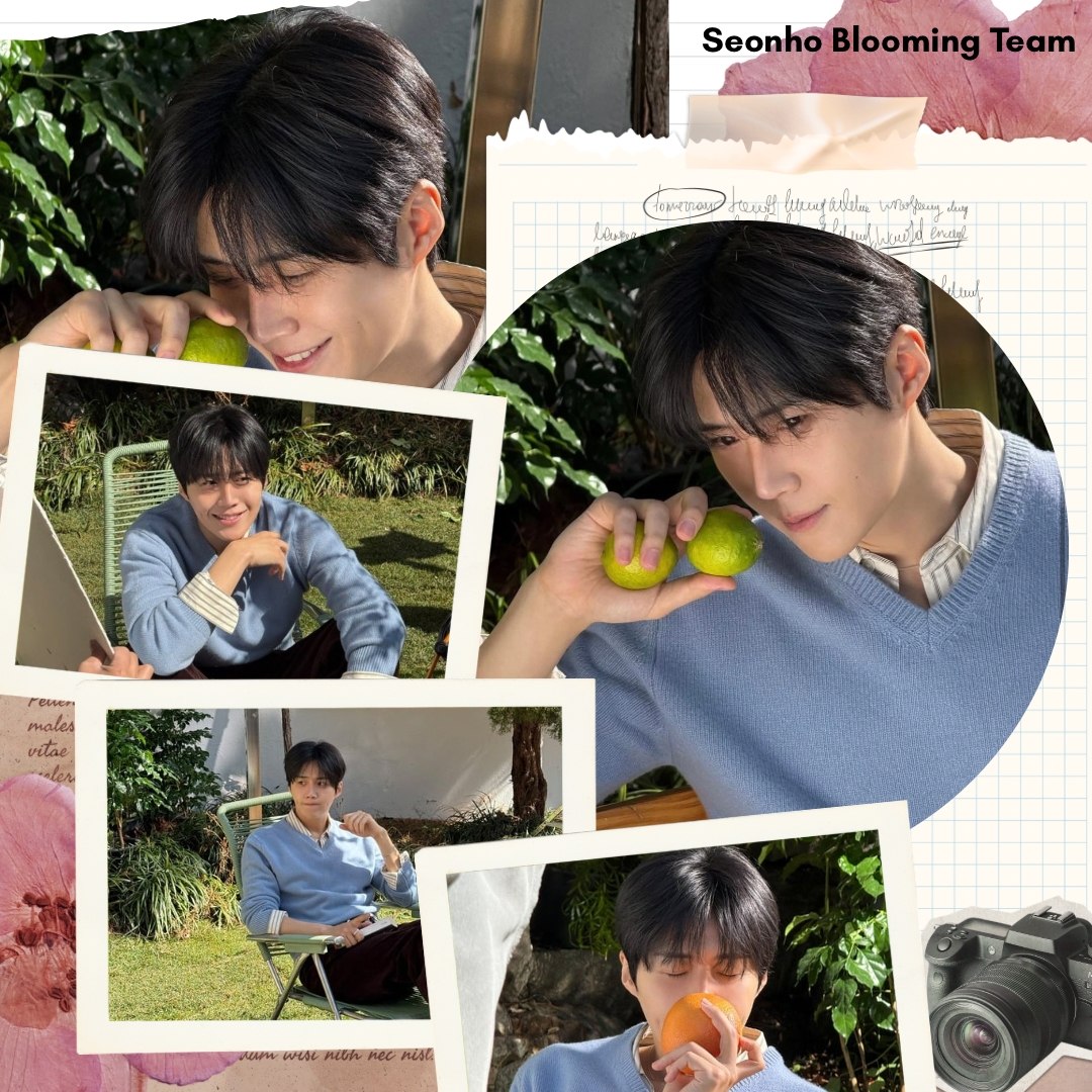 A moment captured by a fan of Kim Seonho