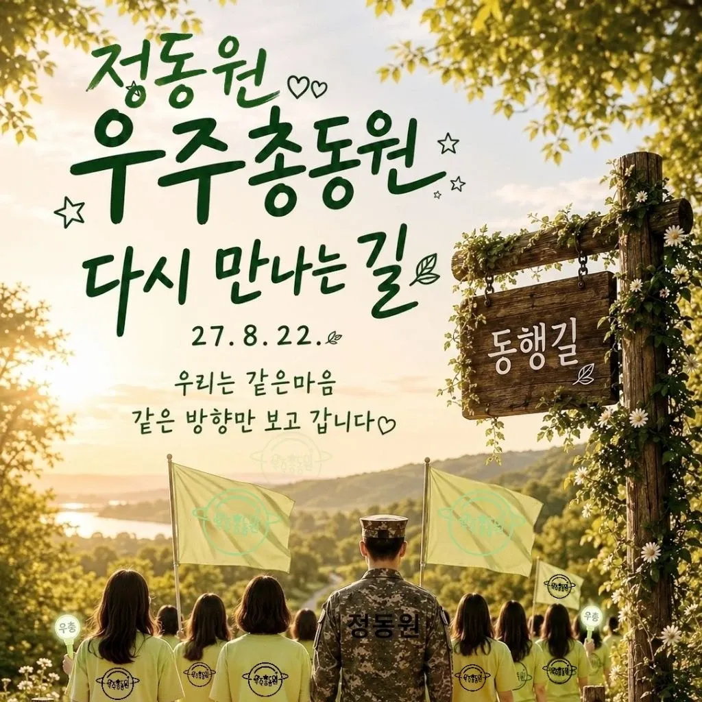 Recent activity shot of Jeong Dongwon