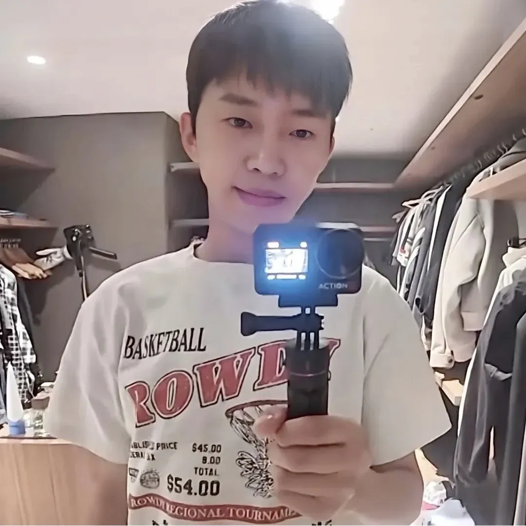 Behind-the-scenes cut of Lim Youngwoong