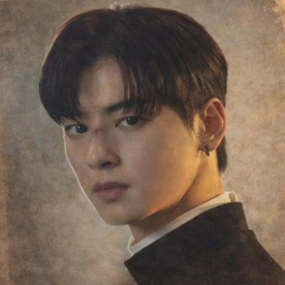 A moment captured by a fan of Cha Eunwoo