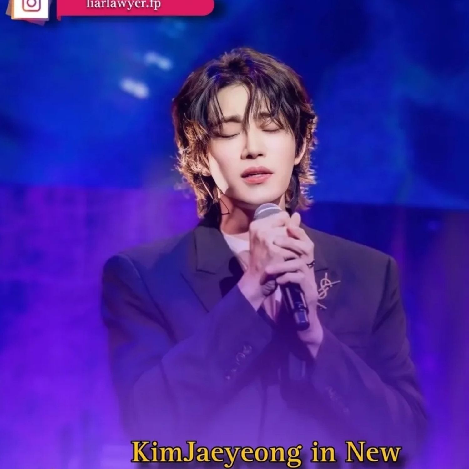 Recent activity shot of Kim Jaeyoung