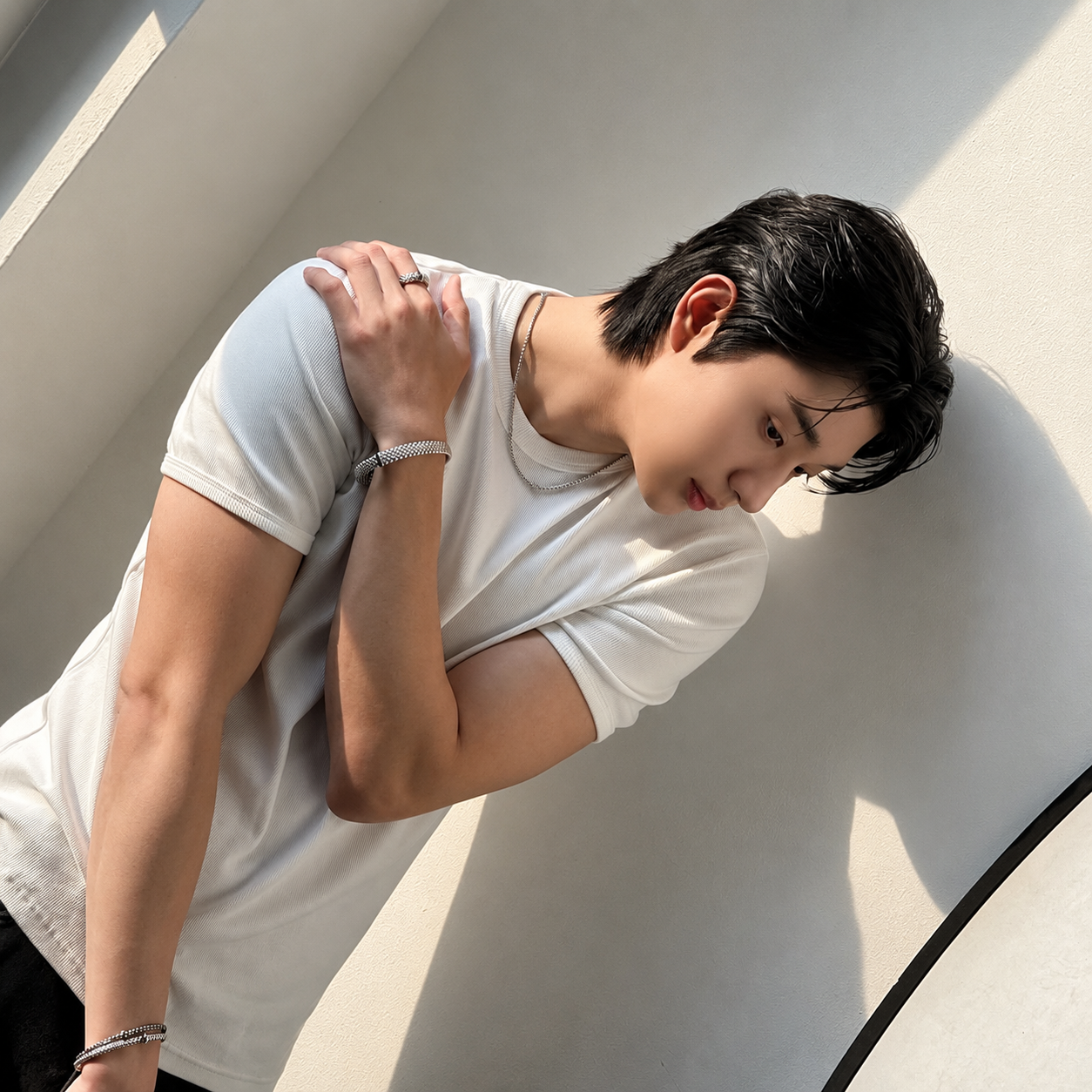 Recent activity shot of Kim Jaewon
