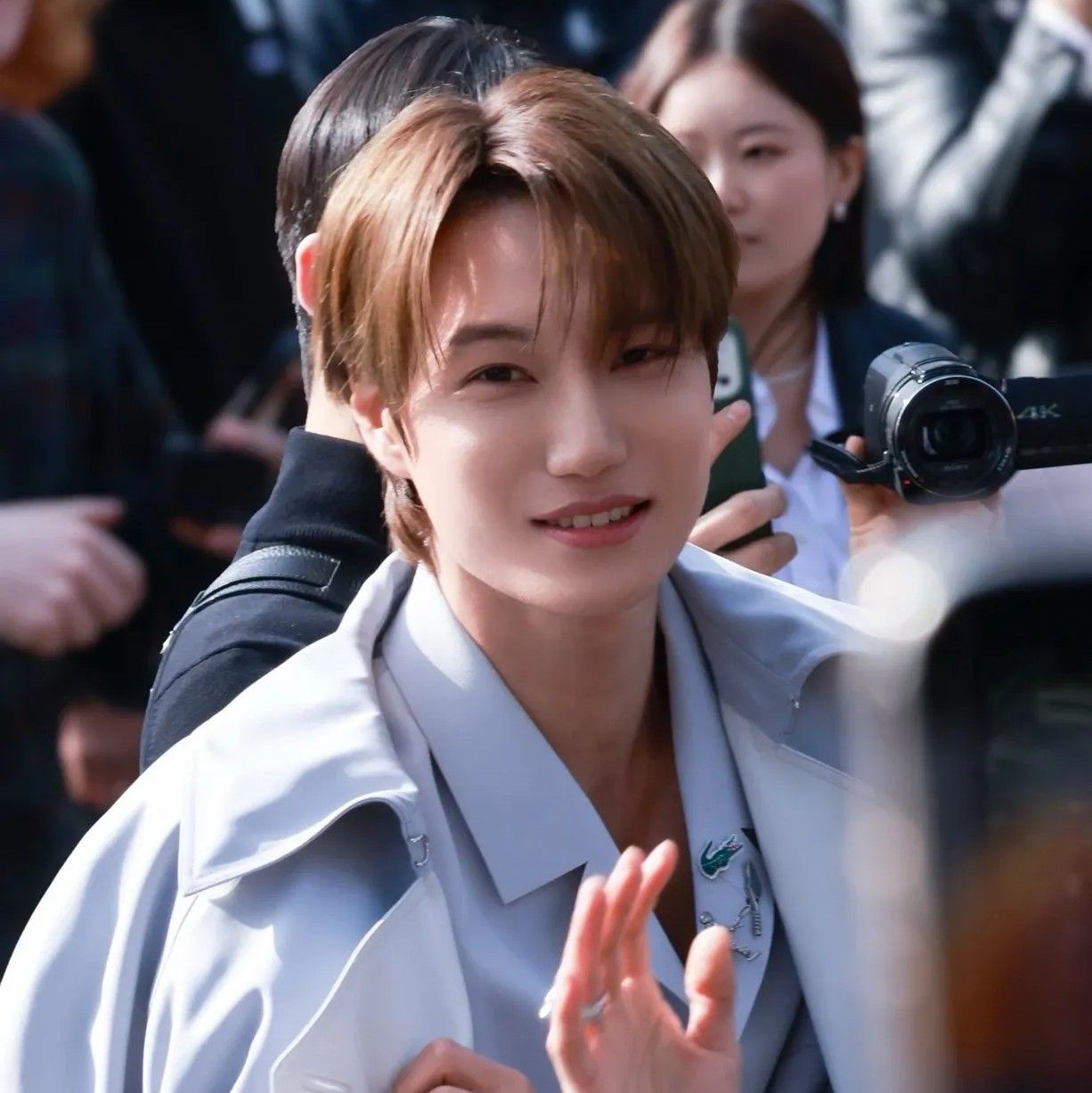 ファンが撮影したカイの瞬間