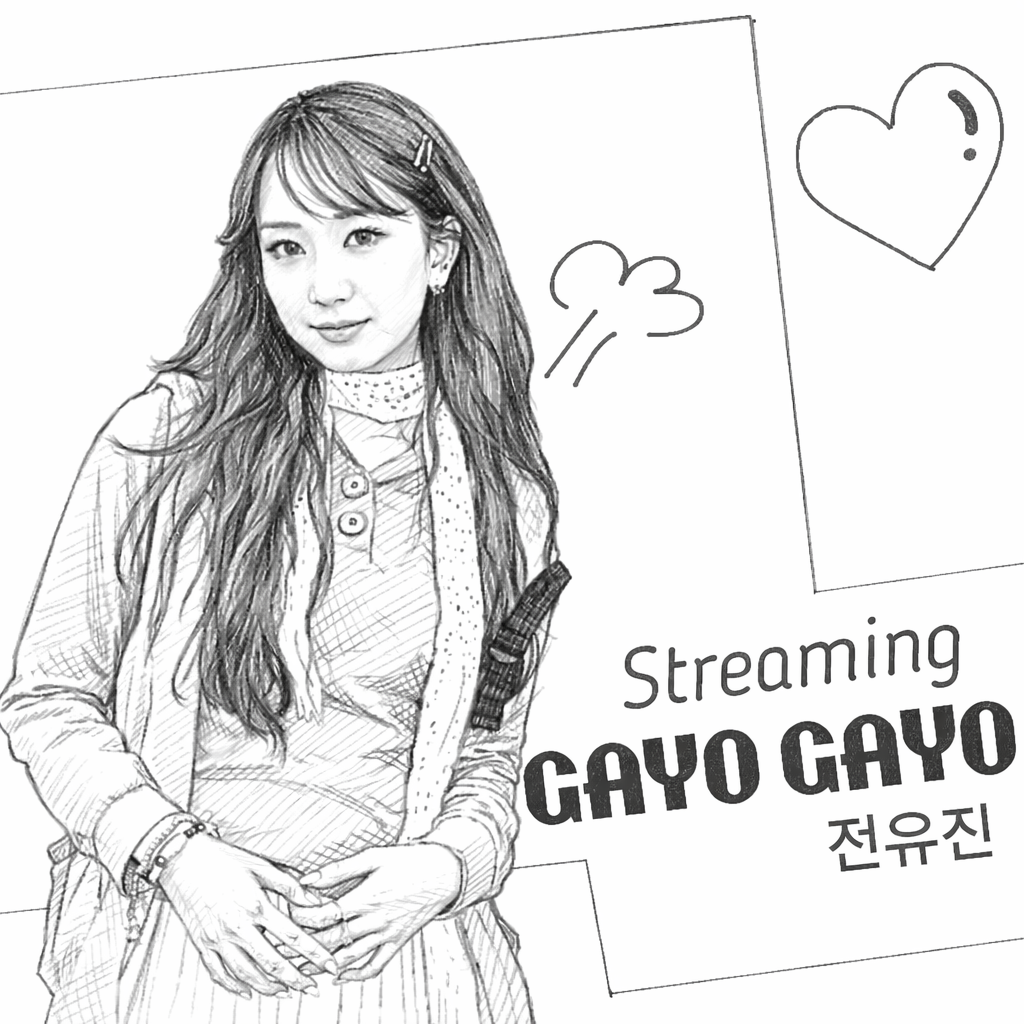 Cuplikan di balik layar dari Jeon Yujin