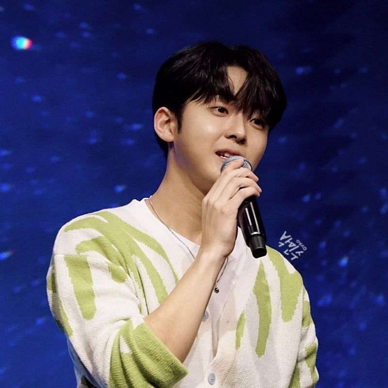 Behind-the-scenes cut of Park Minsu