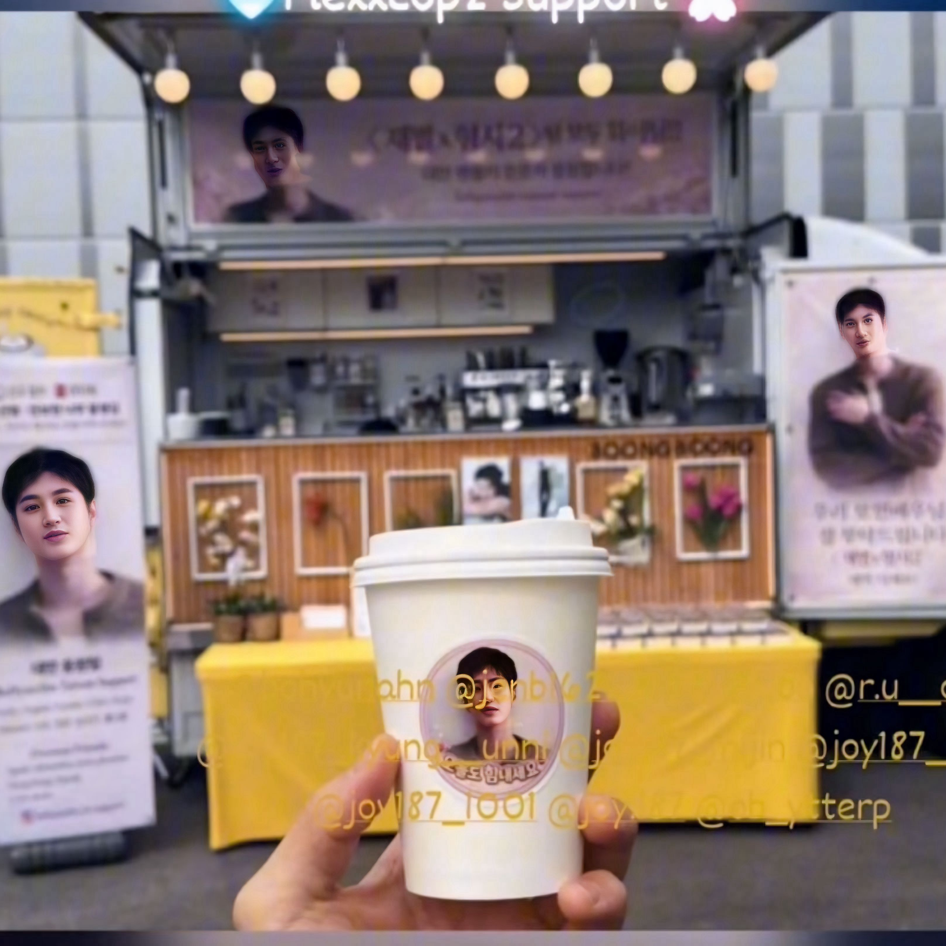 Behind-the-scenes cut of Ahn Bohyun