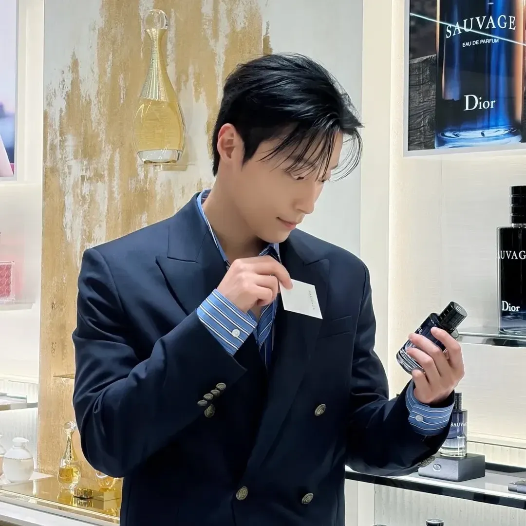 A moment captured by a fan of Heo Namjun