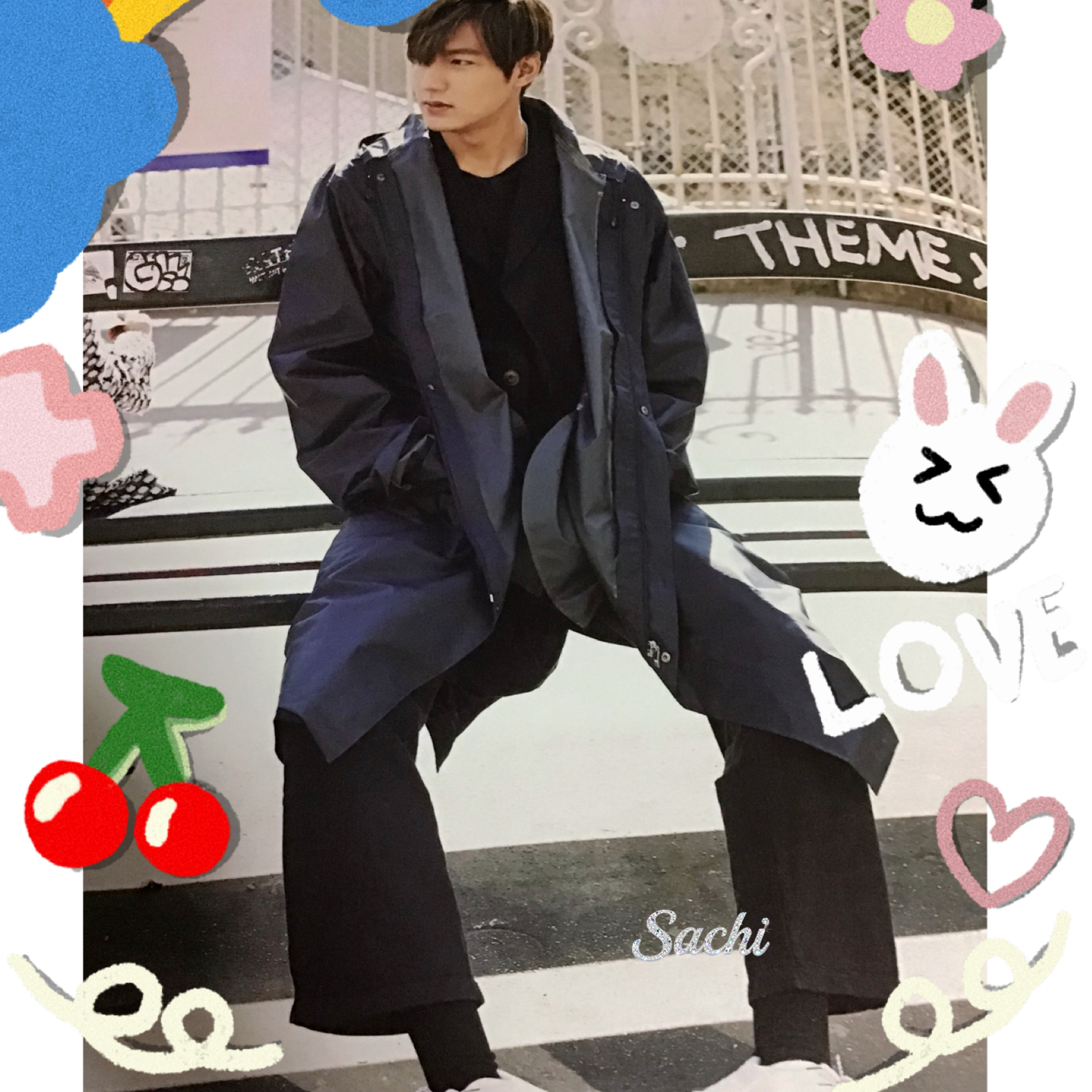 Behind-the-scenes cut of Lee Minho