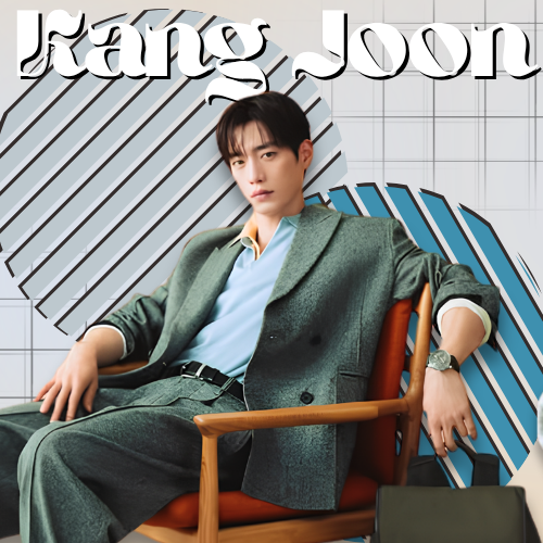Behind-the-scenes cut of Seo Kangjoon