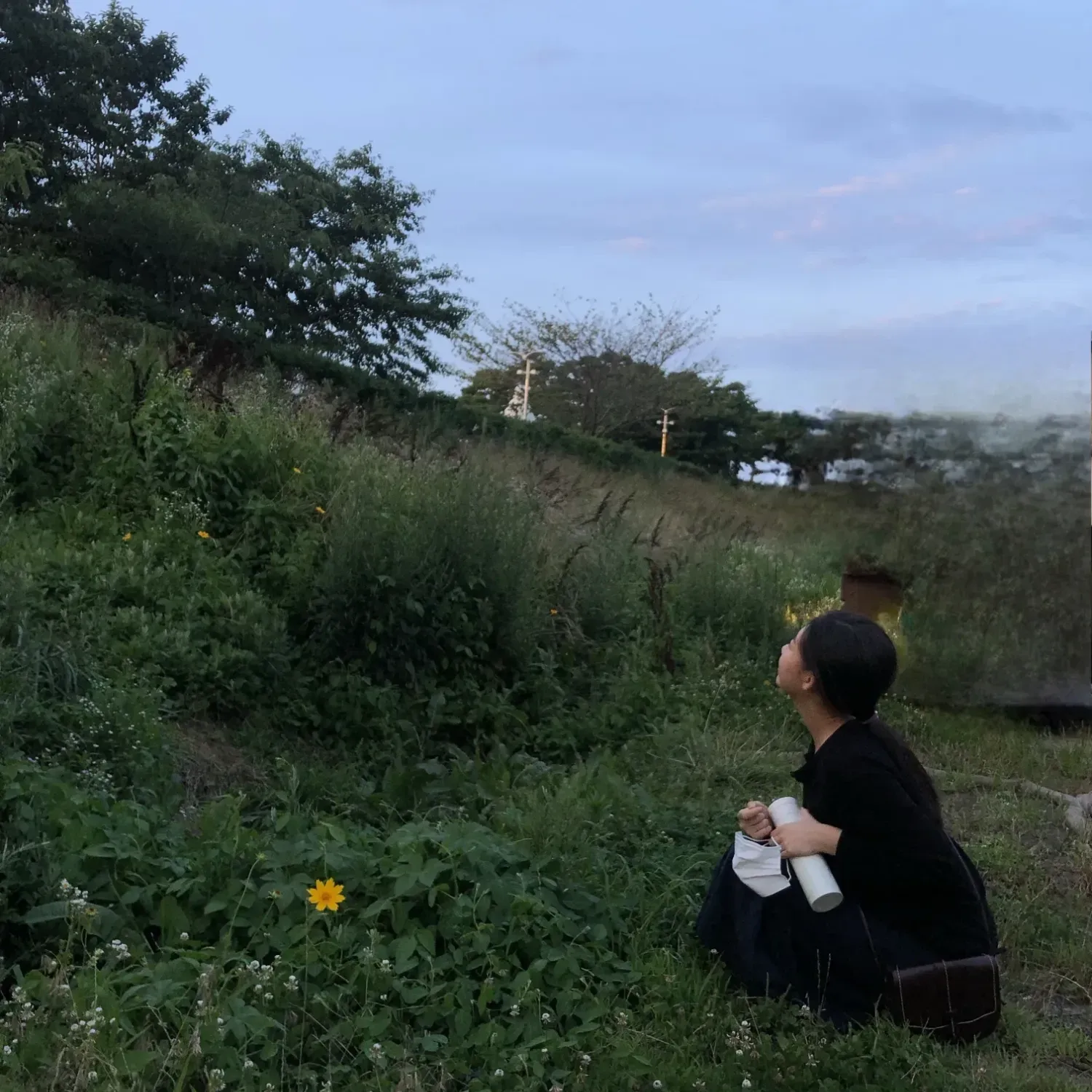 Behind-the-scenes cut of Han Yeji