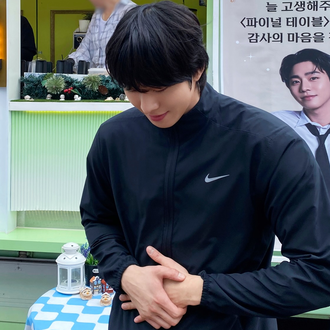 Recent activity shot of Ahn Hyoseop