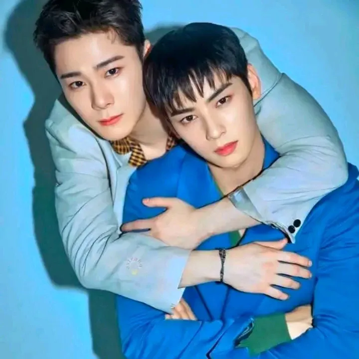Behind-the-scenes cut of Cha Eunwoo