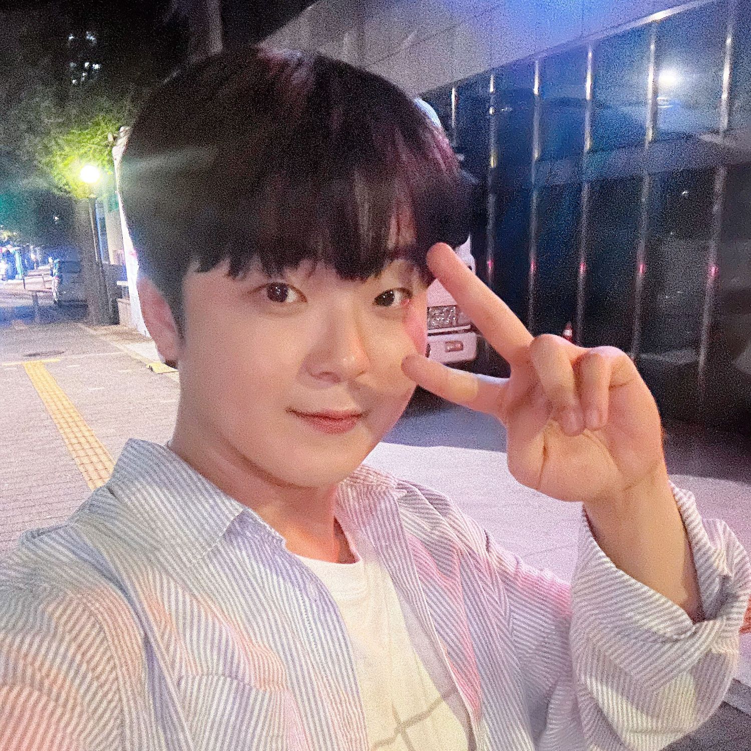 Recent activity shot of Park Minsu