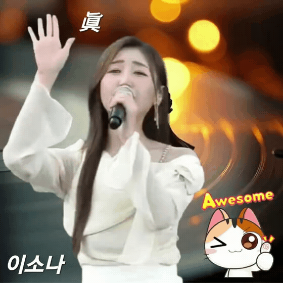 A moment captured by a fan of Lee Sona