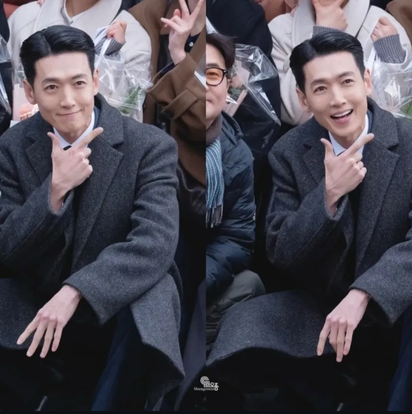 Behind-the-scenes cut of Jung Kyungho