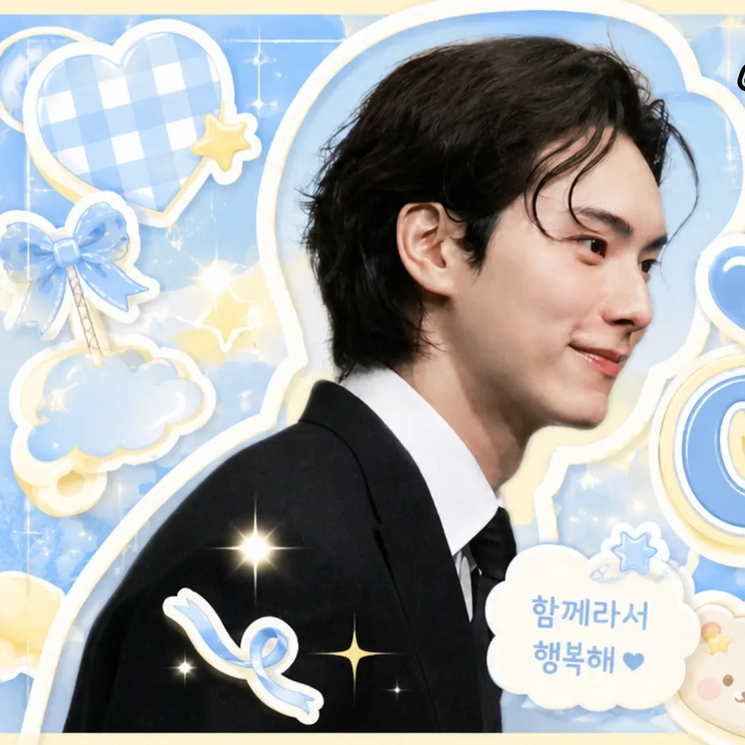 Behind-the-scenes cut of Lee Chaemin