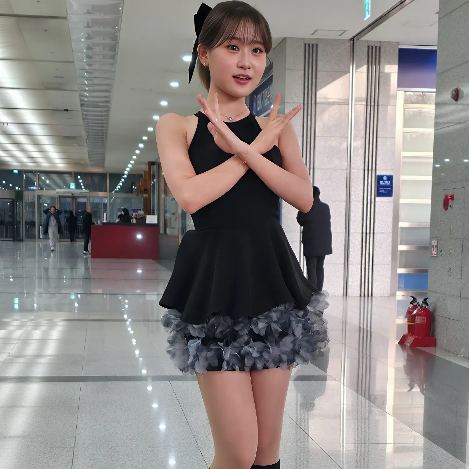 ファンが撮影したキム・ダヒョンの瞬間