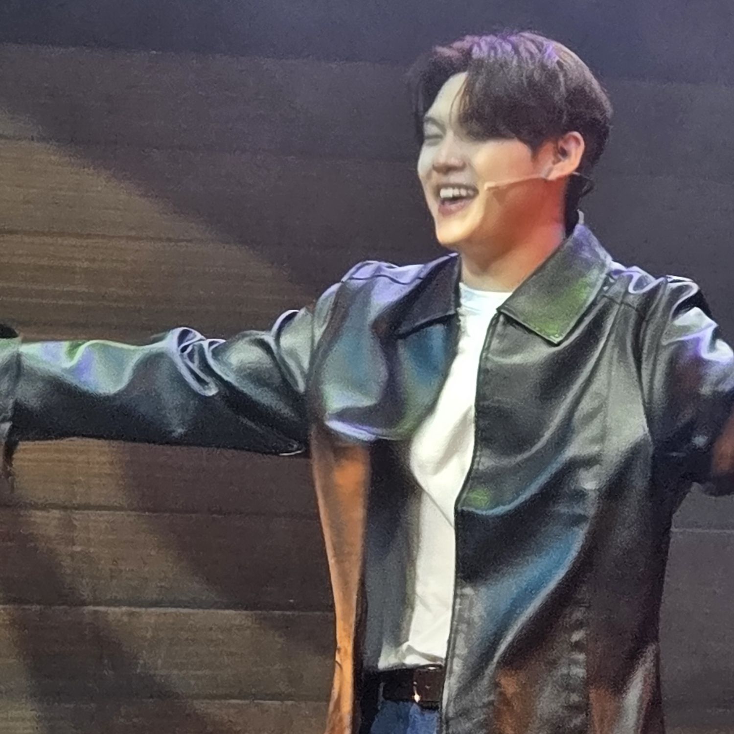 A moment captured by a fan of Choi Jaemyeong