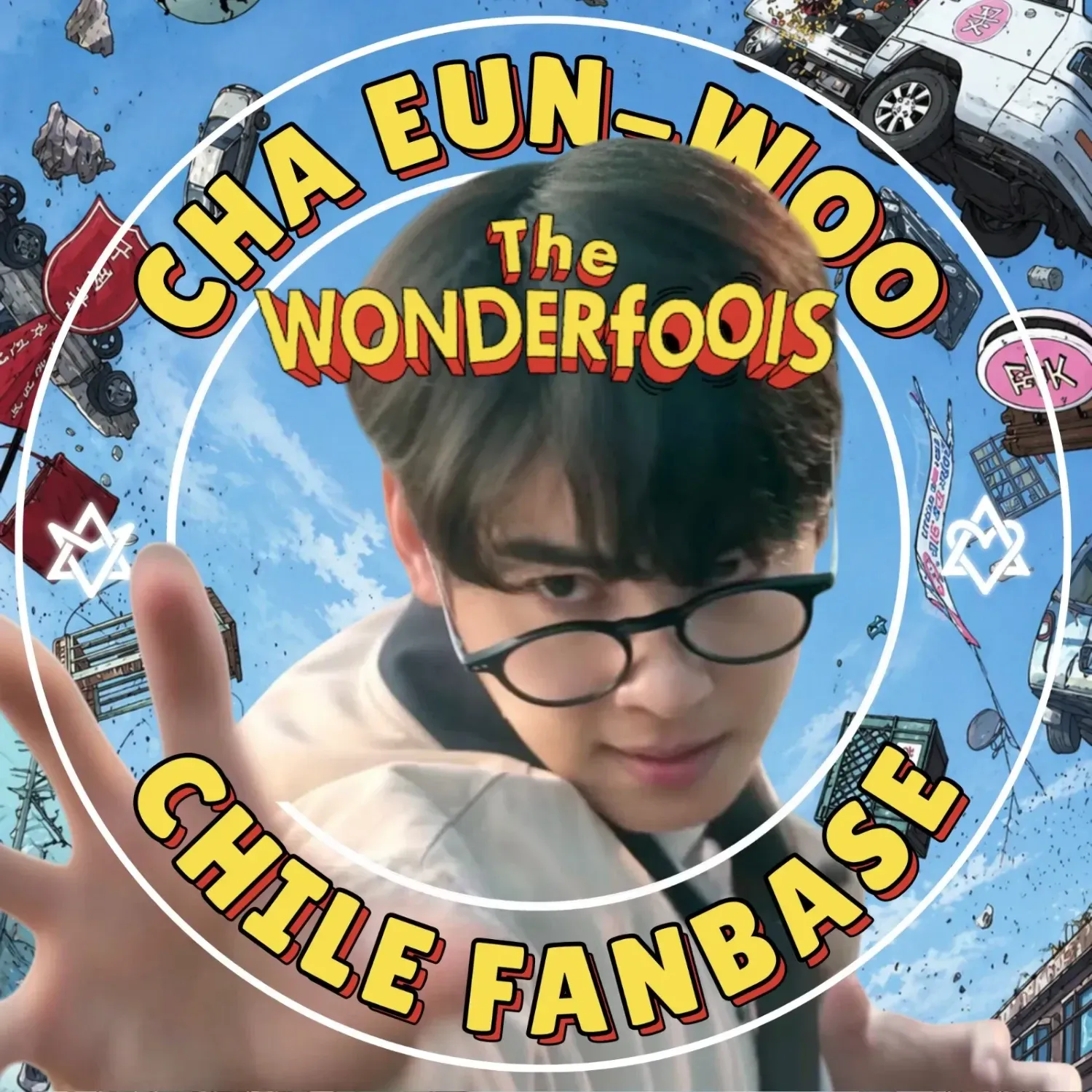 A moment captured by a fan of Cha Eunwoo