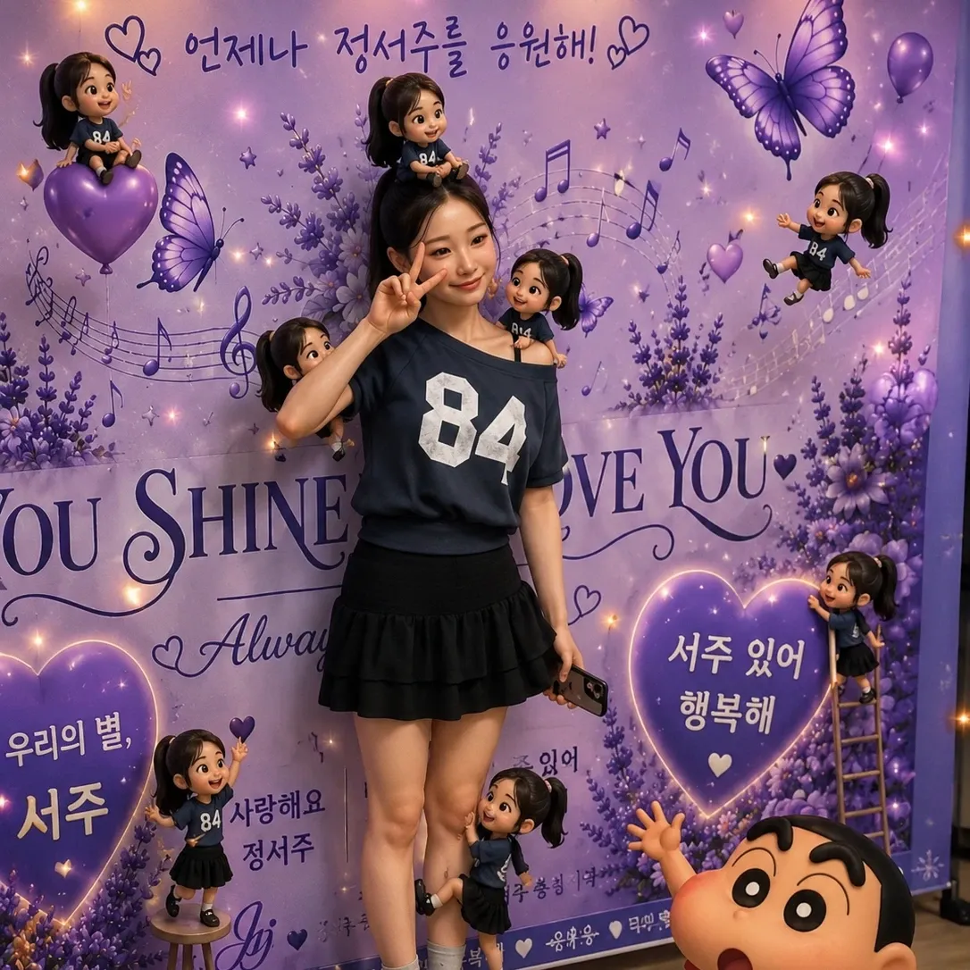 Behind-the-scenes cut of Jung Seojoo