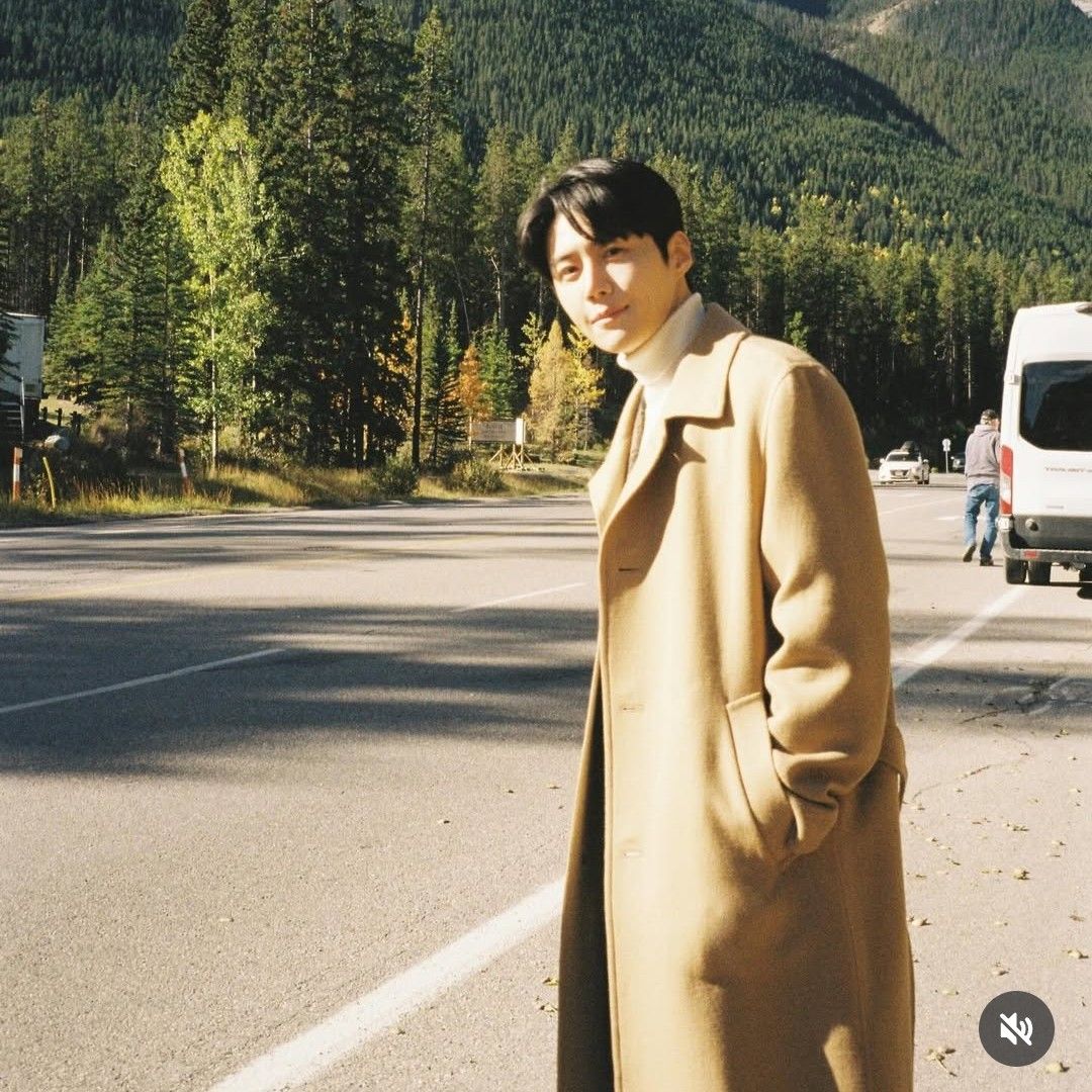 A moment captured by a fan of Kim Seonho