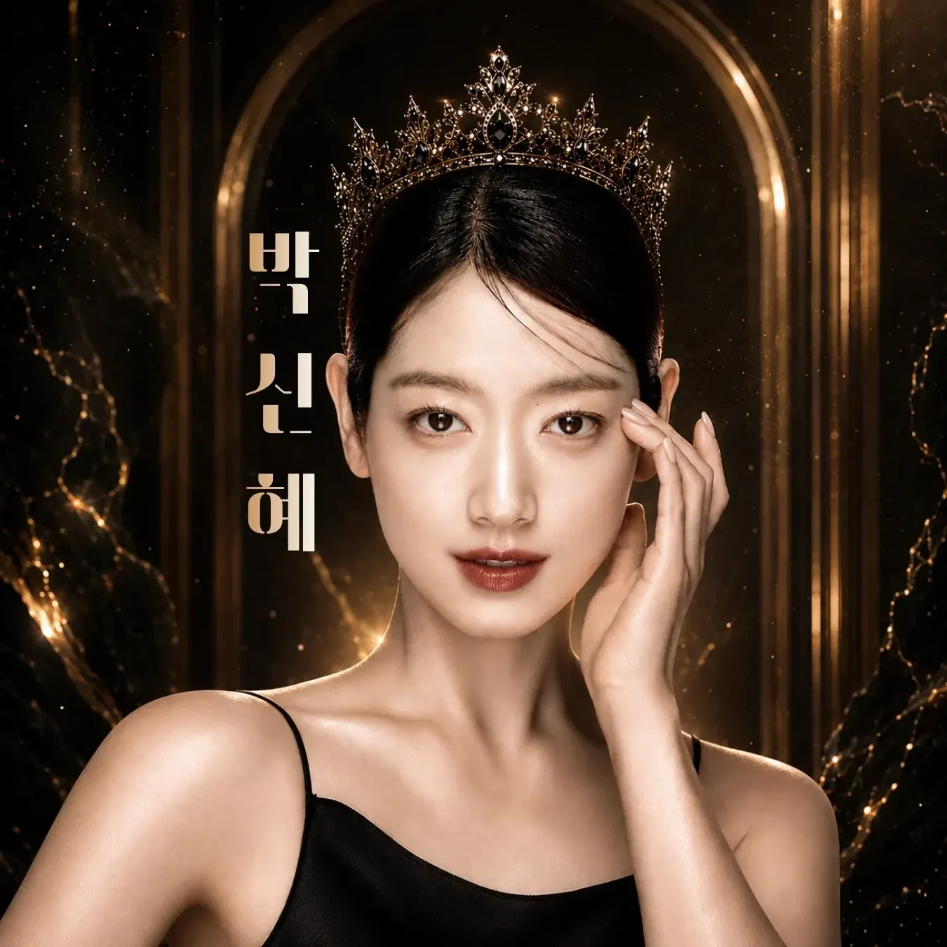 Behind-the-scenes cut of Park Shinhye