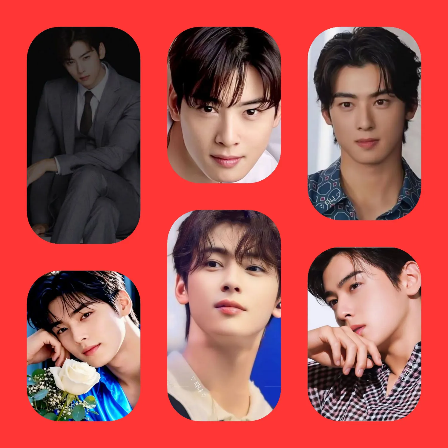 Behind-the-scenes cut of Cha Eunwoo