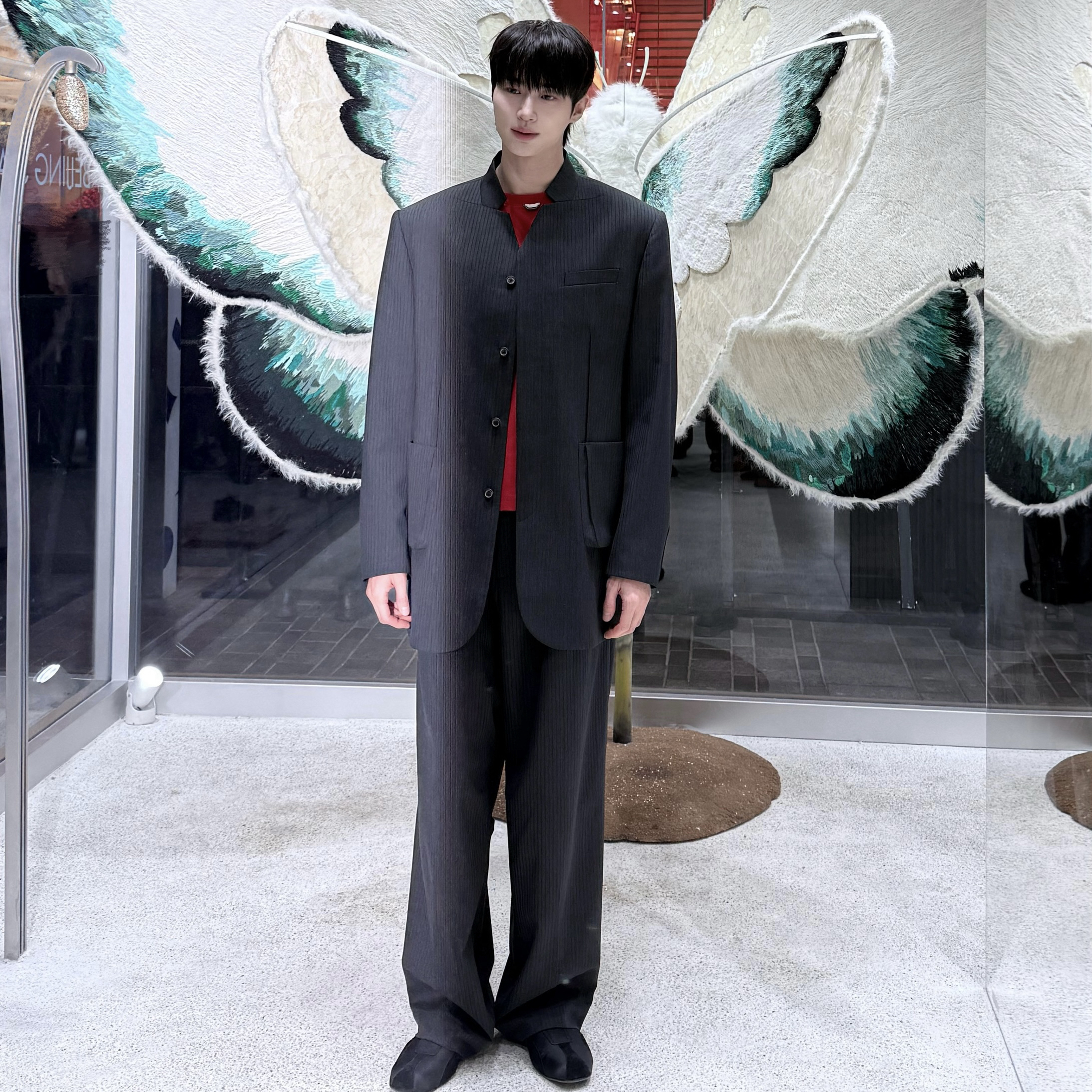 Recent activity shot of Byeon Wooseok